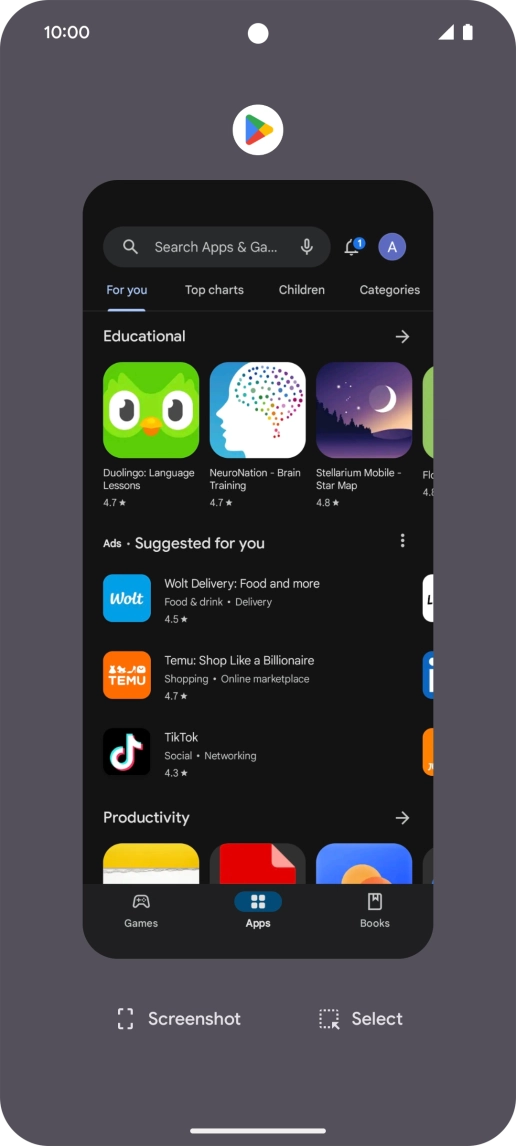 To end one running application, slide your finger upwards on the required application. To end one running application, slide your finger upwards on the required application.