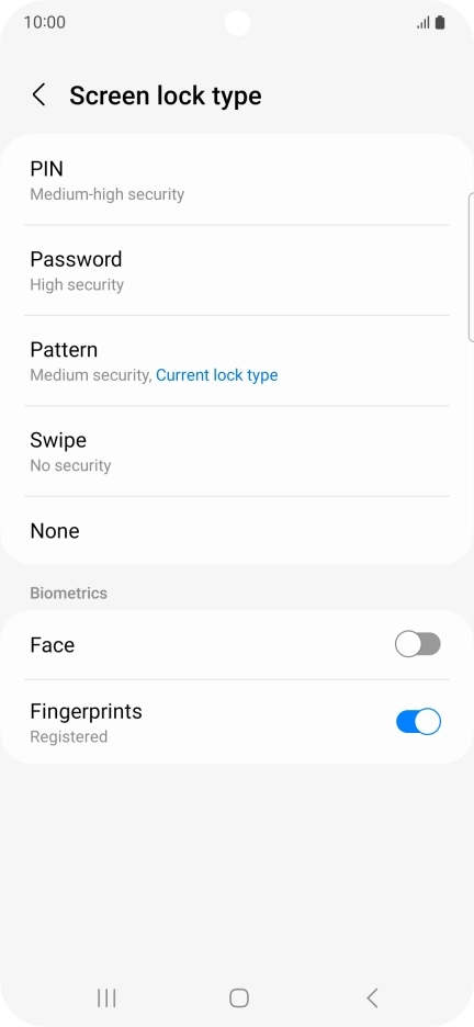Press None. Press None.