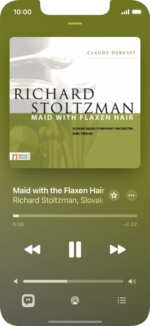 Press arrow right to go to the next audio file. Press arrow right to go to the next audio file.