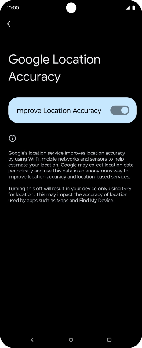 If you press the indicator next to If you press the indicator next to