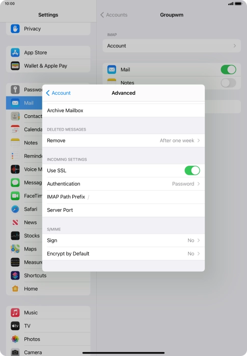 Press the indicator next to Press the indicator next to