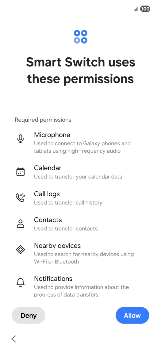 Press Allow. Press Allow.