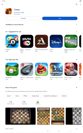 Press the Home key to return to the home screen. Press the Home key to return to the home screen.