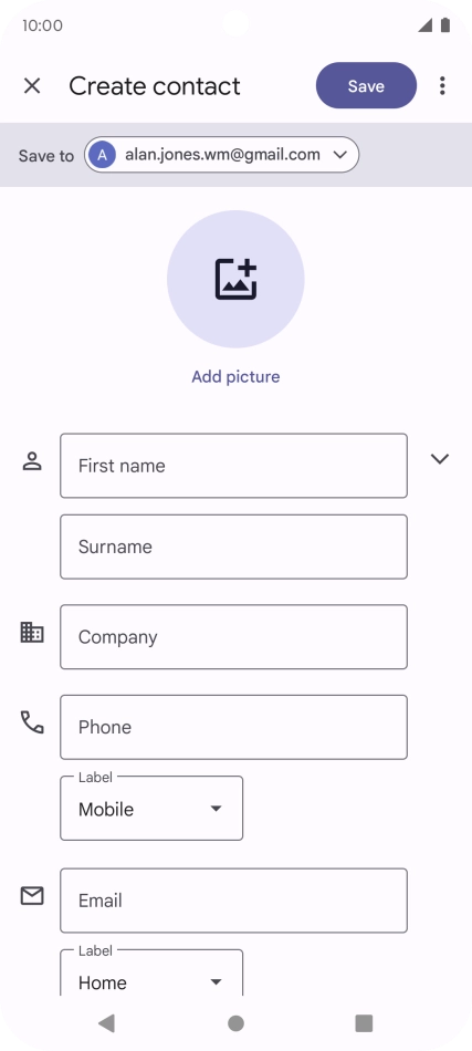 Press the drop down list next to Press the drop down list next to