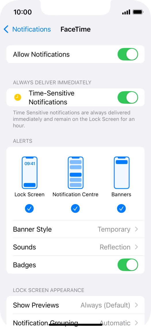 Press the indicator next to Press the indicator next to