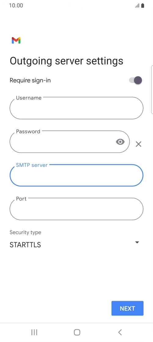 Press the field below Press the field below
