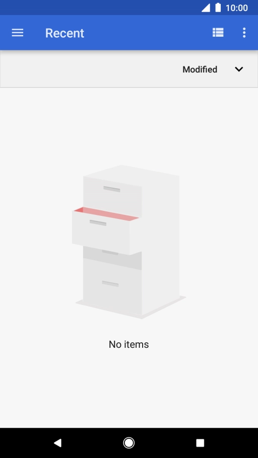 Slide your finger right starting from the left side of the screen. Slide your finger right starting from the left side of the screen.