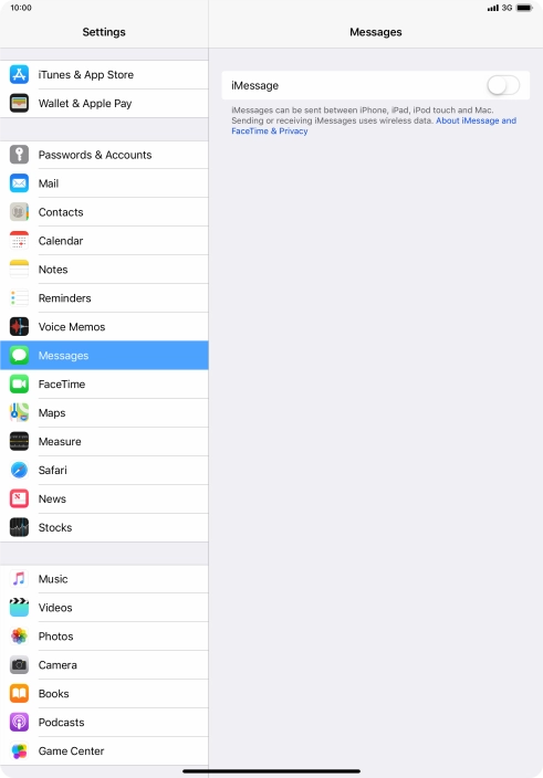 Press the indicator next to Press the indicator next to