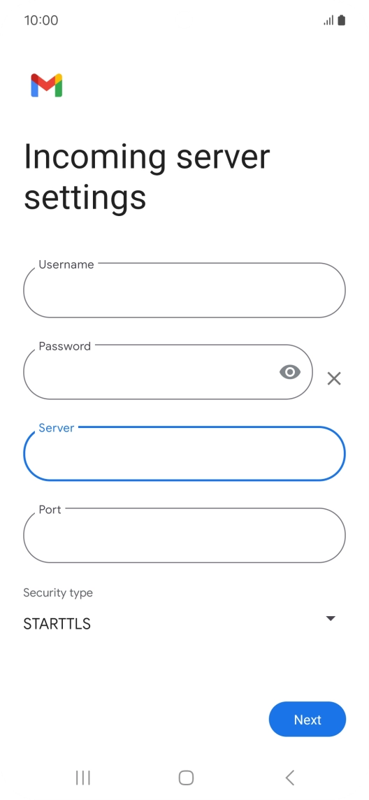 Press the field below Press the field below