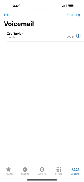 Press the required message. Press the required message.