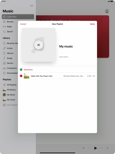 Press Done. Press Done.