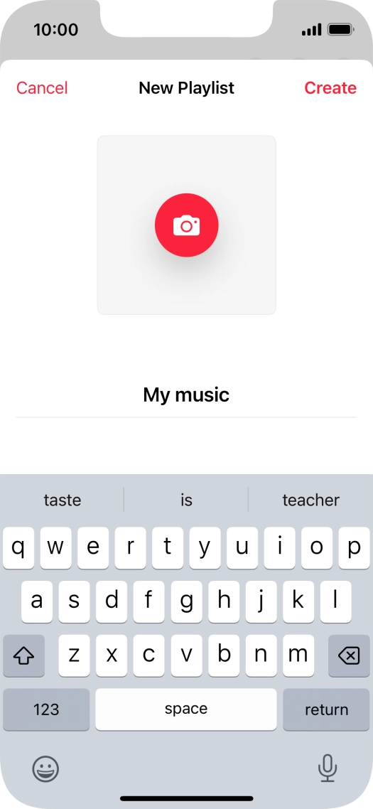 Press Create. Press Create.