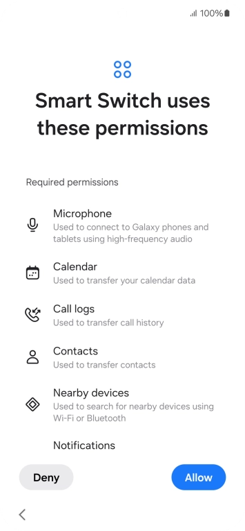 Press Allow. Press Allow.