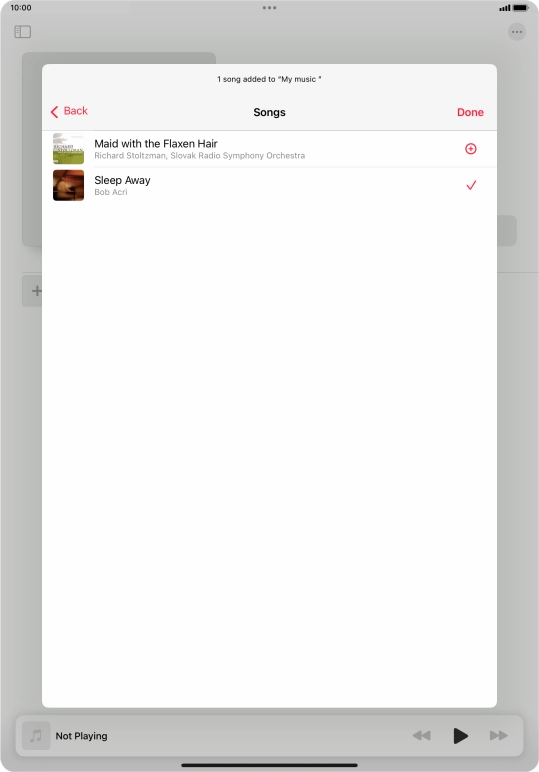 Press Done. Press Done.