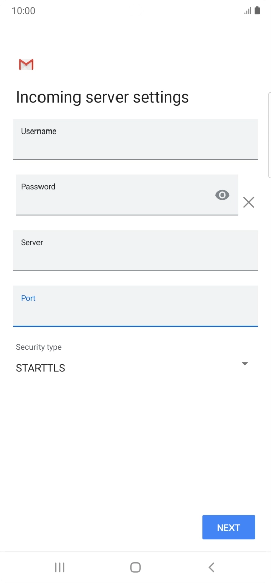 Press the drop down list below Press the drop down list below