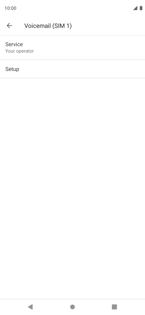 Press Setup. Press Setup.