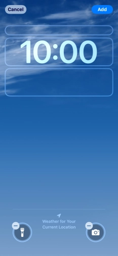 To customise the way the lock screen date is displayed, press the date widget and follow the instructions on the screen to find the required widget display mode. To customise the way the lock screen date is displayed, press the date widget and follow the instructions on the screen to find the required widget display mode.