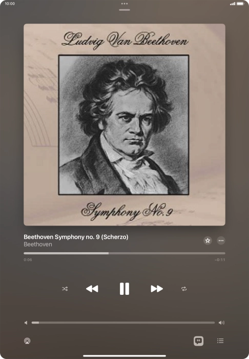 Press arrow right to go to the next audio file. Press arrow right to go to the next audio file.
