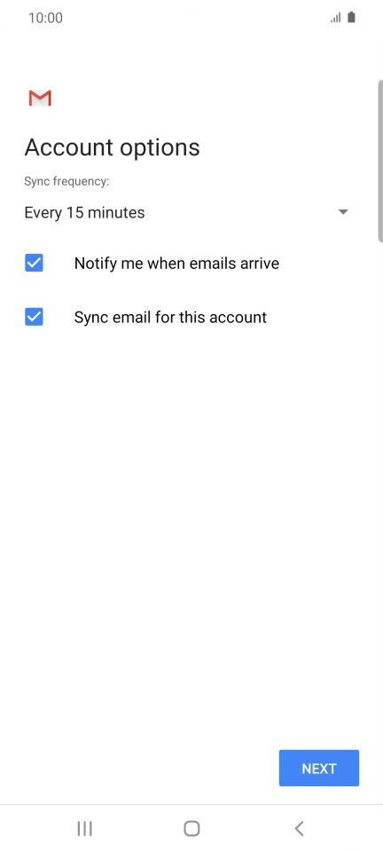 Press the drop down list below Press the drop down list below