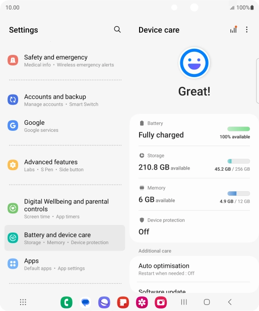 Press Battery. Press Battery.