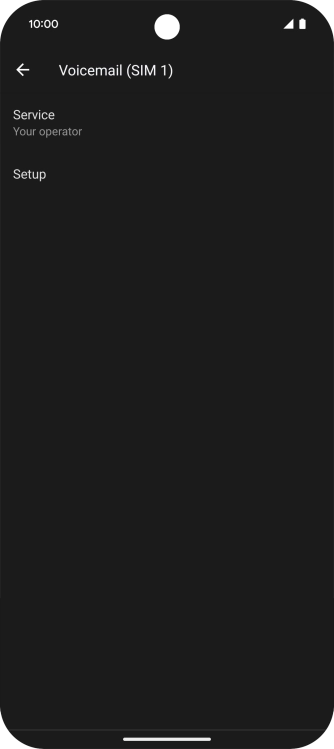 Press Setup. Press Setup.