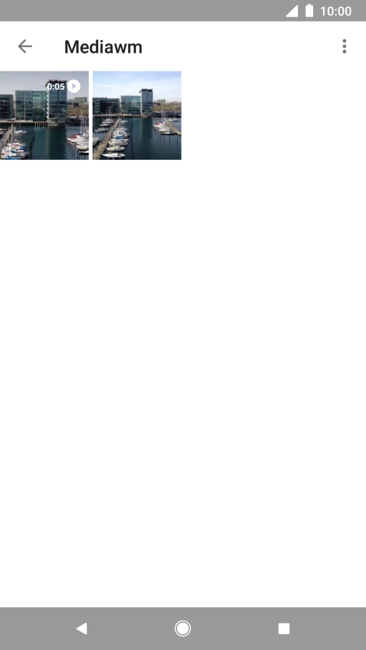 Press and hold the required picture. Press and hold the required picture.