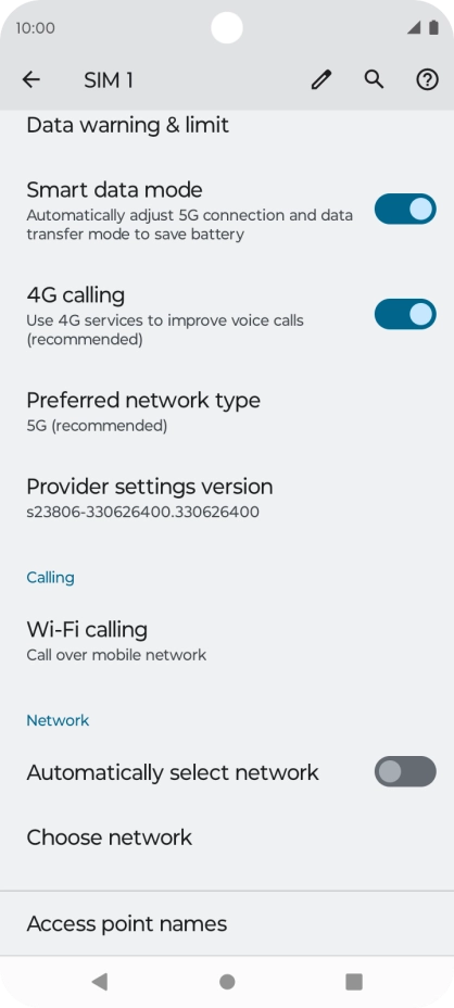 Press the indicator next to Press the indicator next to