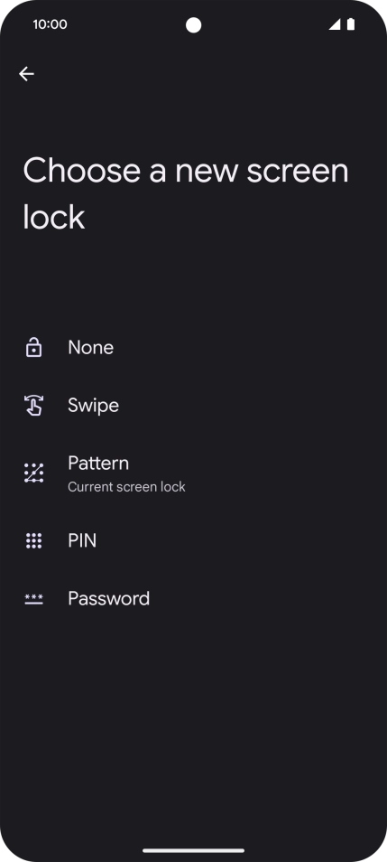 Press None. Press None.