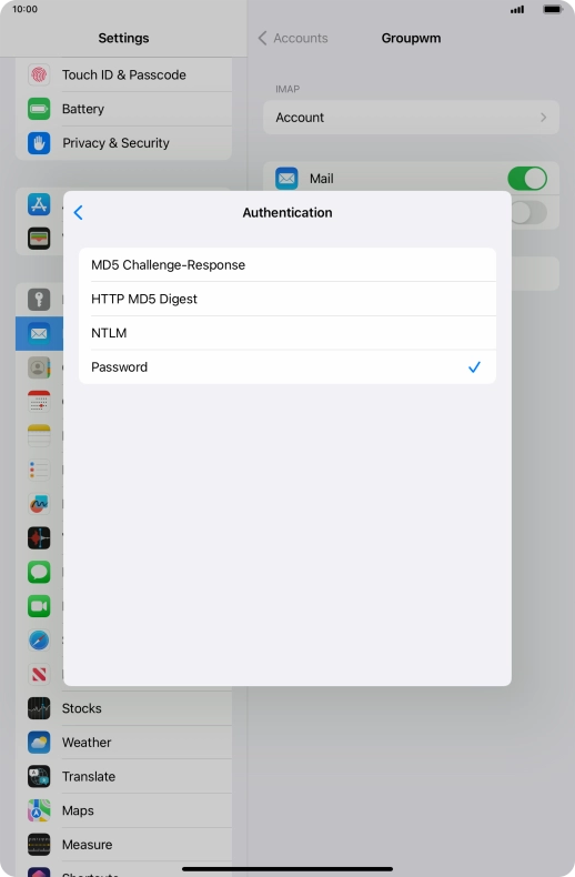 Press Password. Press Password.