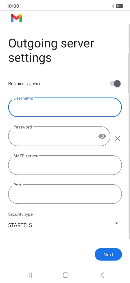 Press the field below Press the field below