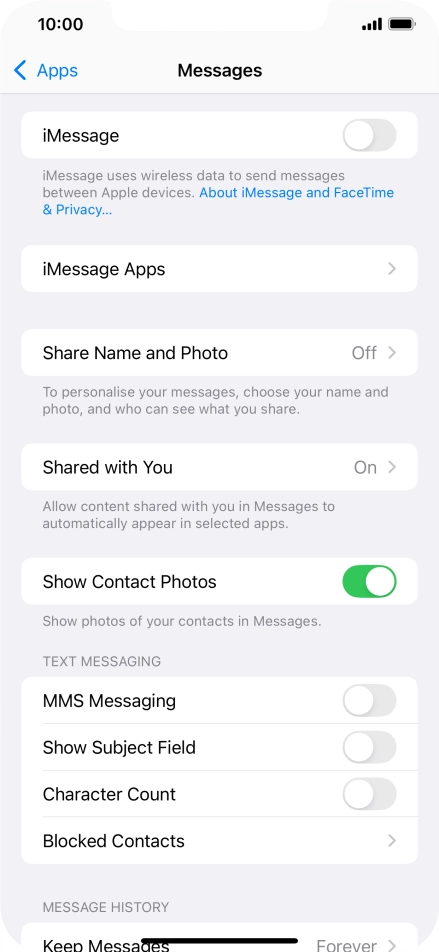 Press the indicator next to Press the indicator next to