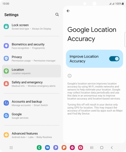 If you press the indicator next to If you press the indicator next to