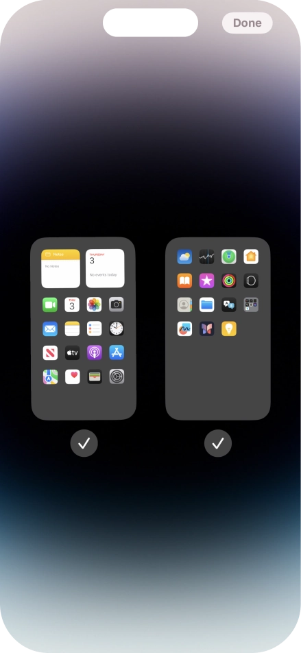 Press Done. Press Done.