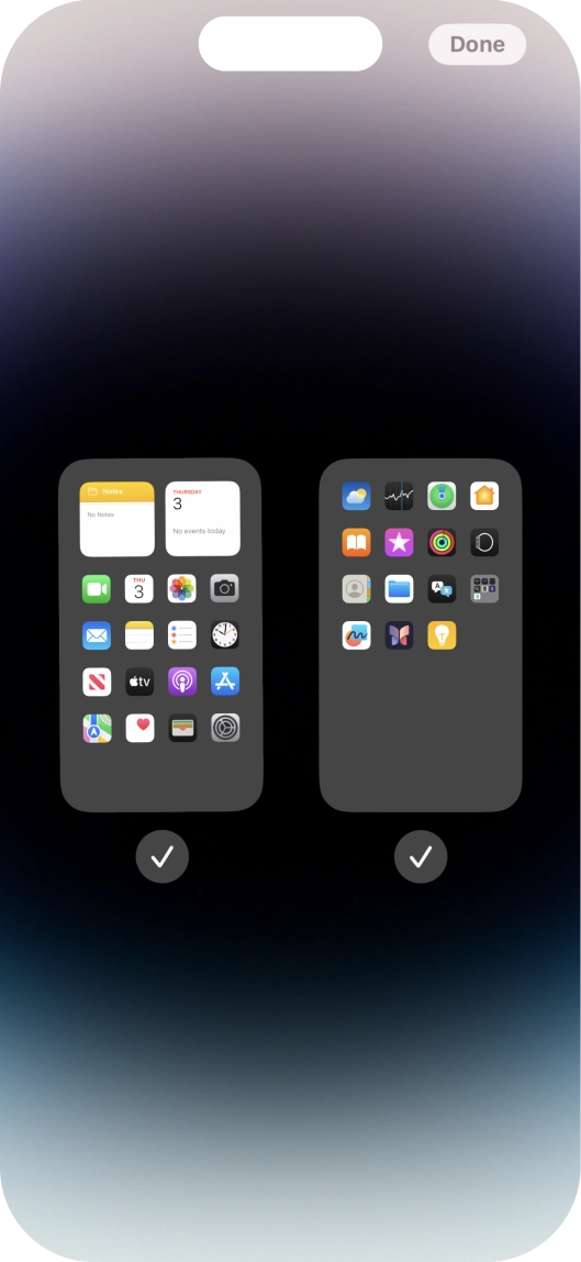 Press Done. Press Done.