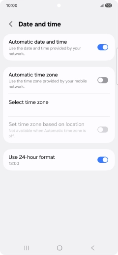 Press the indicator next to Press the indicator next to