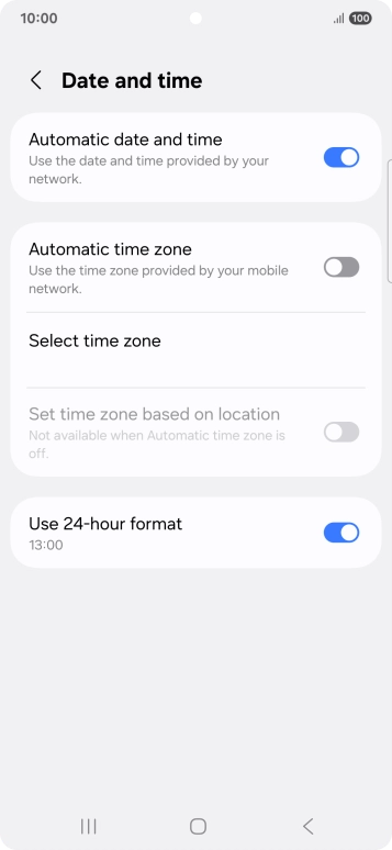 Press the indicator next to Press the indicator next to