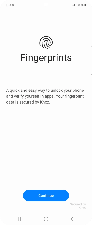 Press Continue. Press Continue.