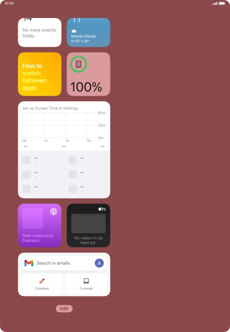 Press Edit. Press Edit.