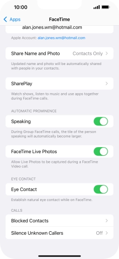 Press SharePlay. Press SharePlay.