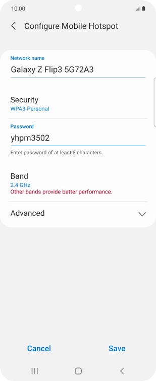 Press Save. Press Save.