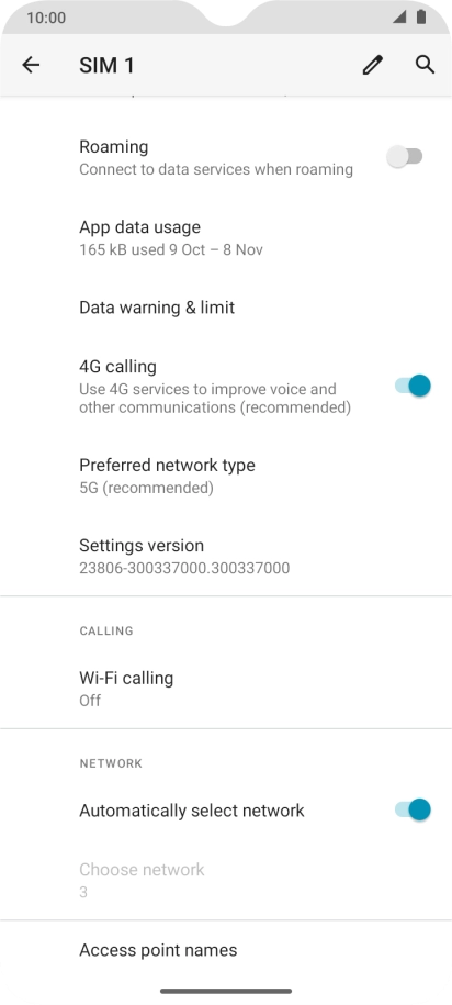 Press the indicator next to Press the indicator next to