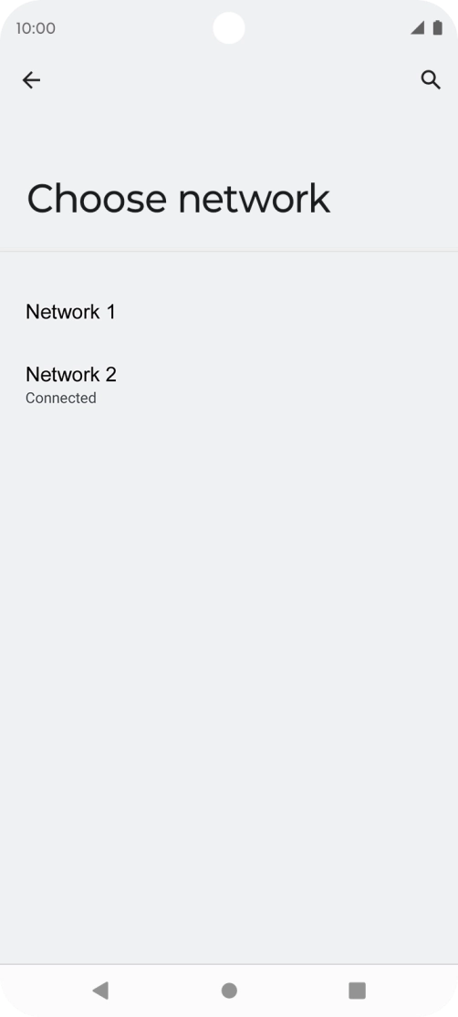 Press the Return key. Press the Return key.