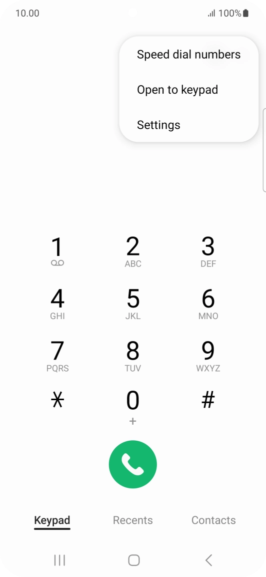 Press Settings. Press Settings.