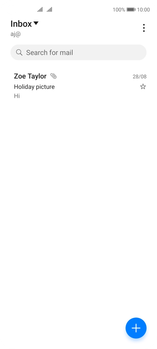 Press the menu icon. Press the menu icon.