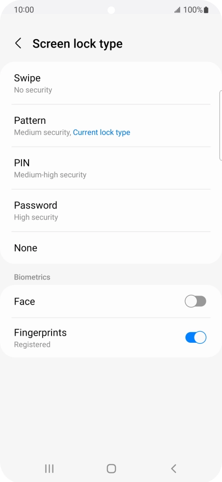 Press None. Press None.