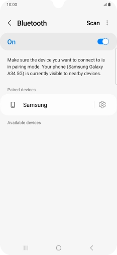 Press the Home key to return to the home screen. Press the Home key to return to the home screen.
