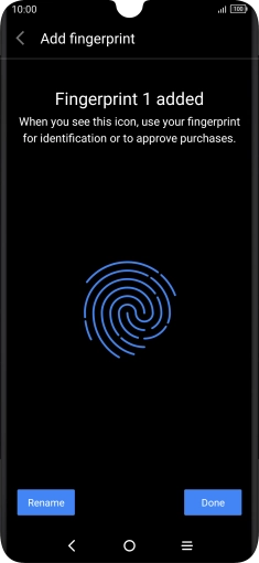 Press Done. Press Done.