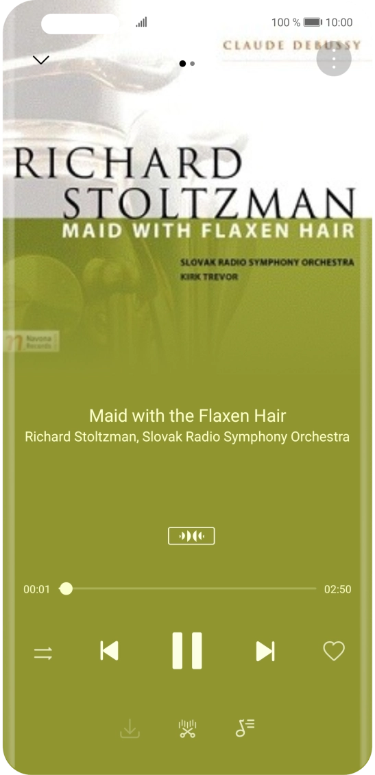 Press arrow right to go to the next audio file. Press arrow right to go to the next audio file.