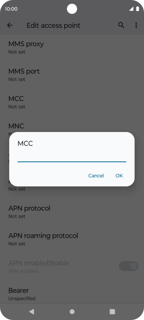 Key in 234 and press OK. Key in 234 and press OK.