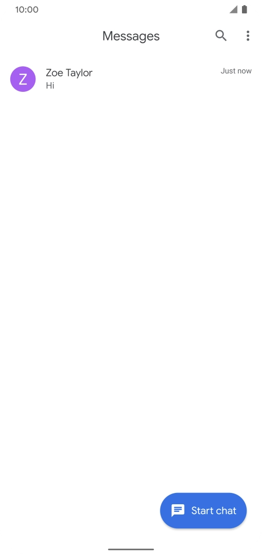 Press Start chat. Press Start chat.